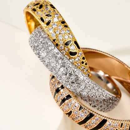 [Amore Jewelry]TRINITY  RING LEOPARD PRINT