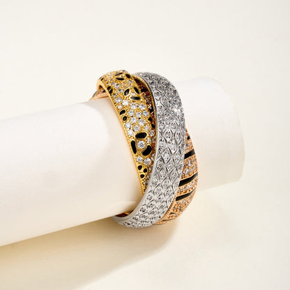 [Amore Jewelry]TRINITY  RING LEOPARD PRINT