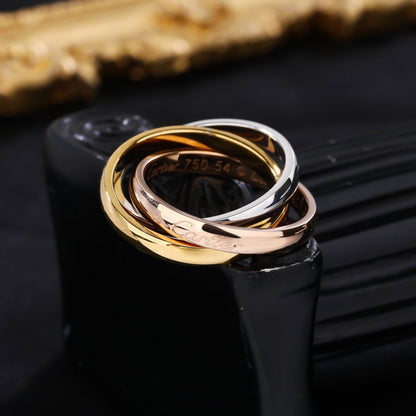[Amore Jewelry]TRINITY 3.2MM RING COLLECTION
