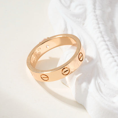 [Amore Jewelry]LOVE RING 3.6MM 1 BIG DIAMOND