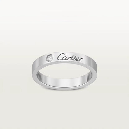 [Amore Jewelry]LOVE RING 4MM 1 DIAMOND