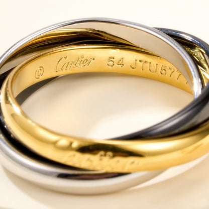 [Amore Jewelry]TRINITY 3.2MM RING BLACK CERAMIC