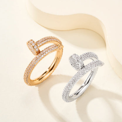 [Amore Jewelry]JUSTE RING 2.6MM FULL DIAMOND