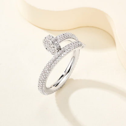 [Amore Jewelry]JUSTE RING 2.6MM FULL DIAMOND