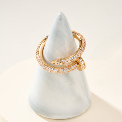 [Amore Jewelry]JUSTE RING 2.6MM FULL DIAMOND