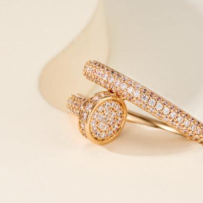 [Amore Jewelry]JUSTE RING 2.6MM FULL DIAMOND