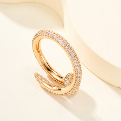 [Amore Jewelry]JUSTE RING 2.6MM FULL DIAMOND