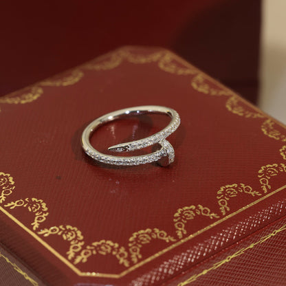 [Amore Jewelry]JUSTE 1.8MM FULL DIAMOND RING