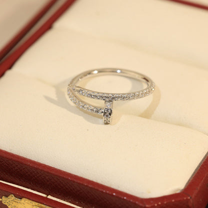 [Amore Jewelry]JUSTE 1.8MM FULL DIAMOND RING