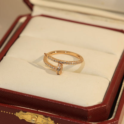 [Amore Jewelry]JUSTE 1.8MM FULL DIAMOND RING