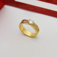 [Amore Jewelry]LOVE RING 3.6MM 1 BIG DIAMOND FULL DIAMOND
