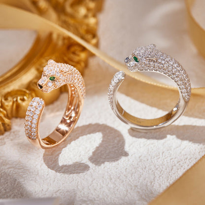 [Amore Jewelry]PANTHERE FULL DIAMOND SMALL RING