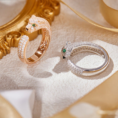 [Amore Jewelry]PANTHERE FULL DIAMOND SMALL RING