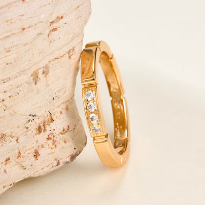 [Amore Jewelry]MAILLON PANTHERE 4 DIAMOND RING