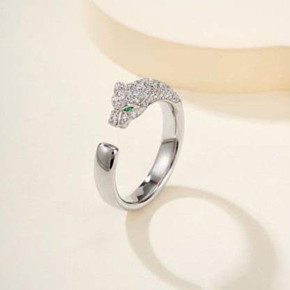 [Amore Jewelry]PANTHERE HALF DIAMOND SMALL RING
