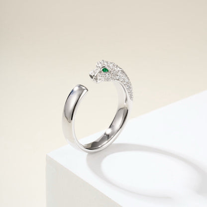 [Amore Jewelry]PANTHERE HALF DIAMOND SMALL RING