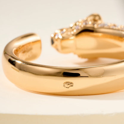 [Amore Jewelry]PANTHERE HALF DIAMOND SMALL RING