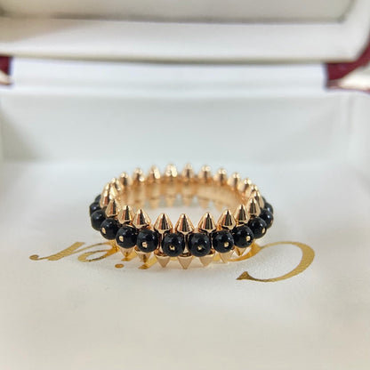 [Amore Jewelry]CLASH 7.9MM AGATE CHALCEDONY RING