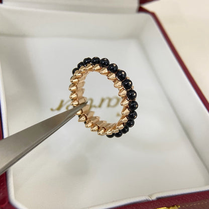 [Amore Jewelry]CLASH 7.9MM AGATE CHALCEDONY RING