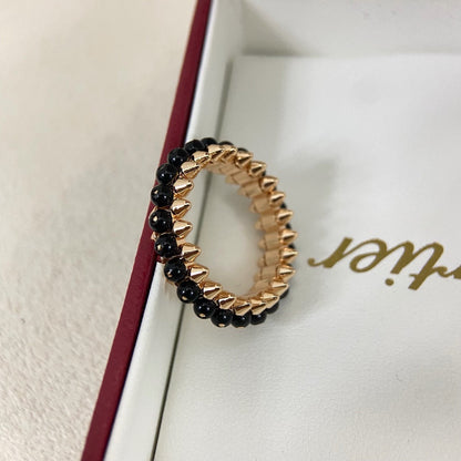 [Amore Jewelry]CLASH 7.9MM AGATE CHALCEDONY RING