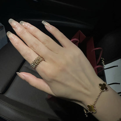 [Amore Jewelry]CLASH 9.2MM DOUBLE ROW RING