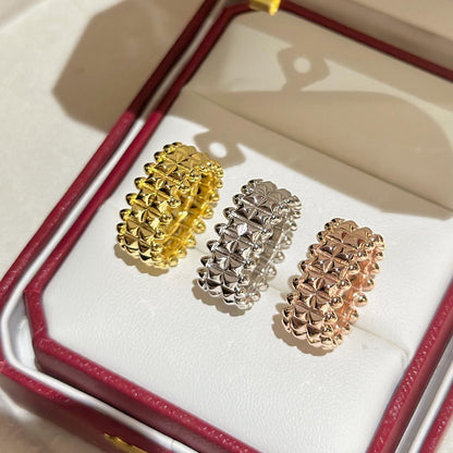 [Amore Jewelry]CLASH 9.2MM DOUBLE ROW RING
