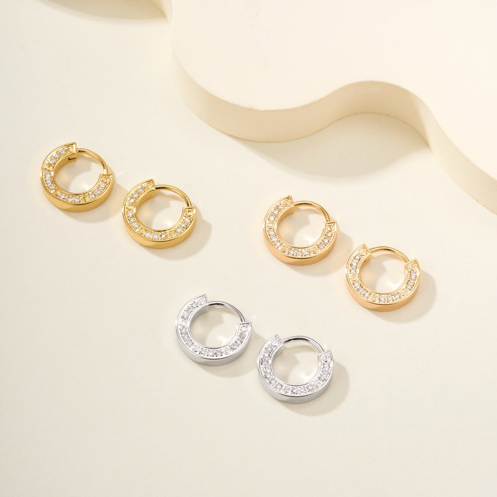 [Amore Jewelry]LOVE DIAMOND EARRINGS