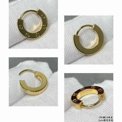 [Amore Jewelry]LOVE MINI EARRINGS