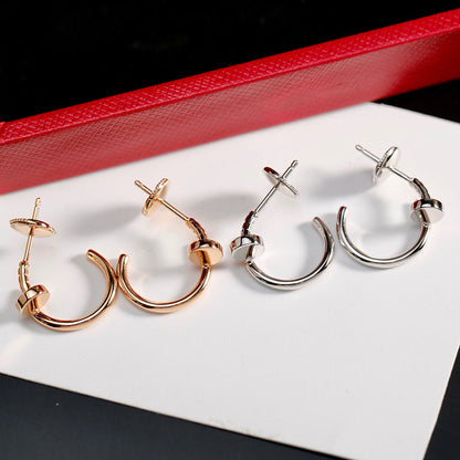[Amore Jewelry]JUSTE NO DIAMOND SMALL EARRINGS