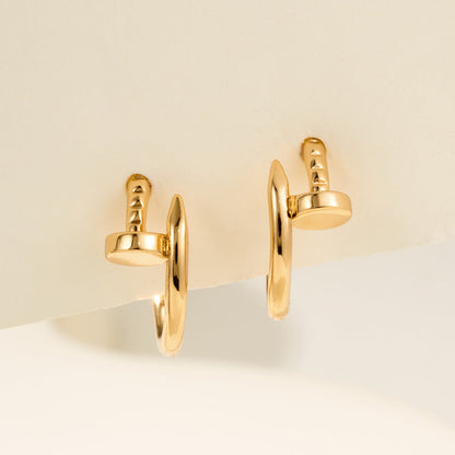 [Amore Jewelry]JUSTE NO DIAMOND MINI EARRINGS