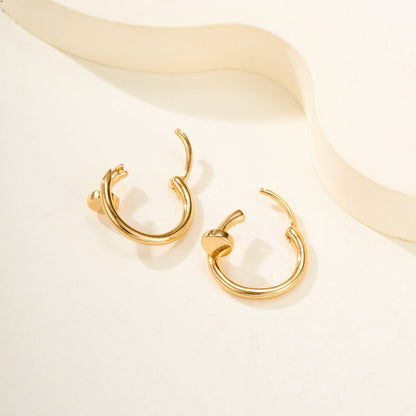 [Amore Jewelry]JUSTE NO DIAMOND MINI EARRINGS