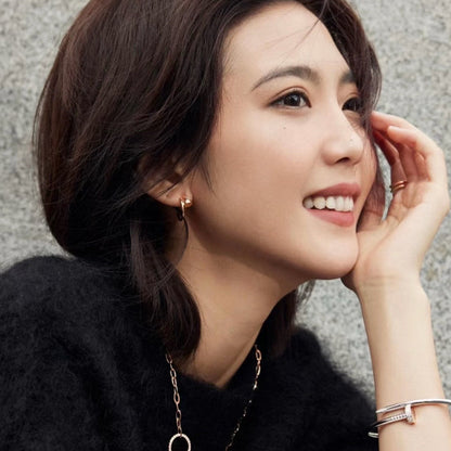 [Amore Jewelry]JUSTE NO DIAMOND MINI EARRINGS