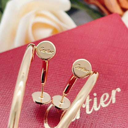 [Amore Jewelry]JUSTE NO DIAMOND LARGE EARRINGS