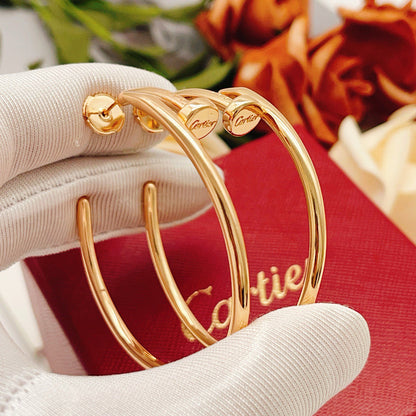 [Amore Jewelry]JUSTE NO DIAMOND LARGE EARRINGS