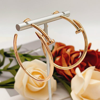 [Amore Jewelry]JUSTE NO DIAMOND LARGE EARRINGS