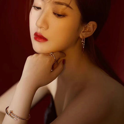 [Amore Jewelry]JUSTE NO DIAMOND LARGE EARRINGS