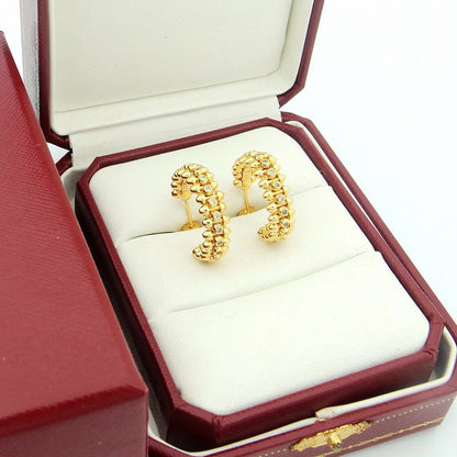 [Amore Jewelry]CLASH FULL DIAMOND MEDIUM EARRINGS
