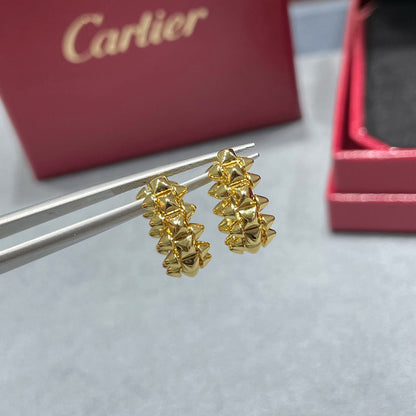 [Amore Jewelry]CLASH MINI HOOP EARRINGS