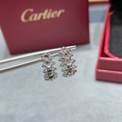 [Amore Jewelry]CLASH MINI HOOP EARRINGS