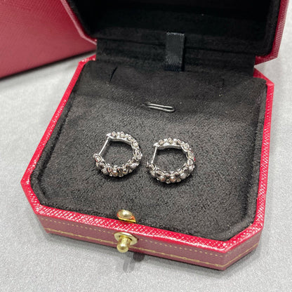 [Amore Jewelry]CLASH MINI HOOP EARRINGS