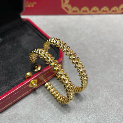 [Amore Jewelry]CLASH HOOP LARGE EARRINGS