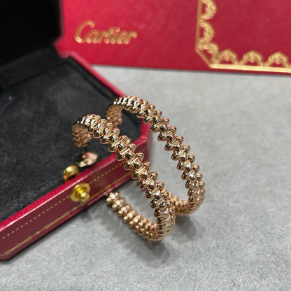 [Amore Jewelry]CLASH HOOP LARGE EARRINGS