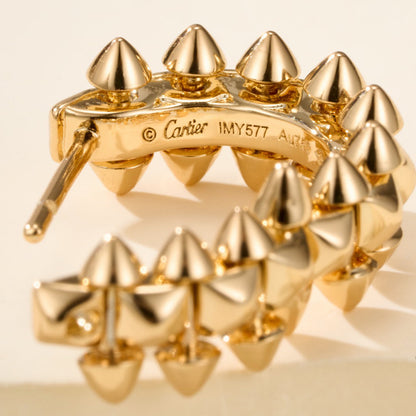 [Amore Jewelry]CLASH MINI HOOP EARRINGS