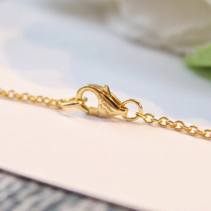 [Amore Jewelry]LOVE DOUBLE RING NECKLACE