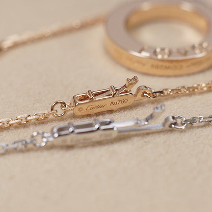 [Amore Jewelry]LOVE NECKLACE 16MM
