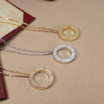 [Amore Jewelry]LOVE NECKLACE 16MM