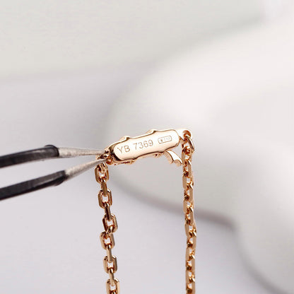 [Amore Jewelry]LOVE NECKLACE 16MM  FULL DIAMOND