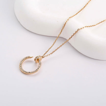 [Amore Jewelry]JUSTE NECKLACE FULL DIAMOND