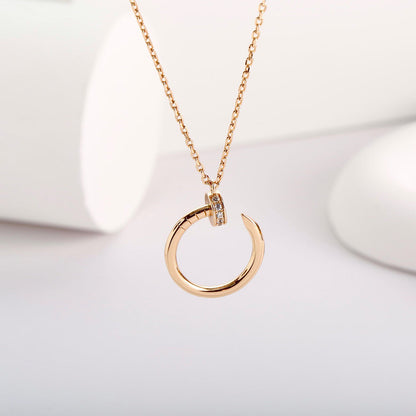 [Amore Jewelry]JUSTE NECKLACE FULL DIAMOND