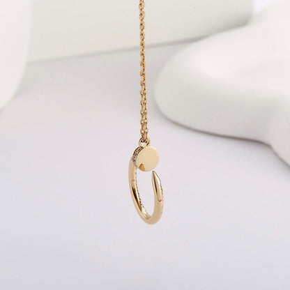 [Amore Jewelry]JUSTE NECKLACE FULL DIAMOND